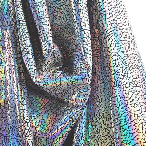 metallic snakeskin stretch fabric|Hologram Metallic Foil Stretch Fabric Snakeskin Pattern (Silver .